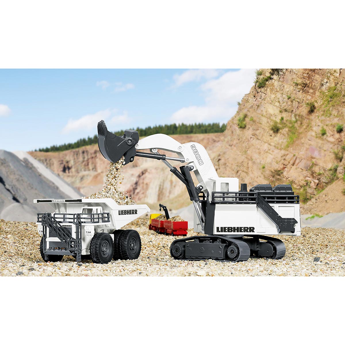 1/87 Liebherr T 264 Mining Truck — Outback Toys