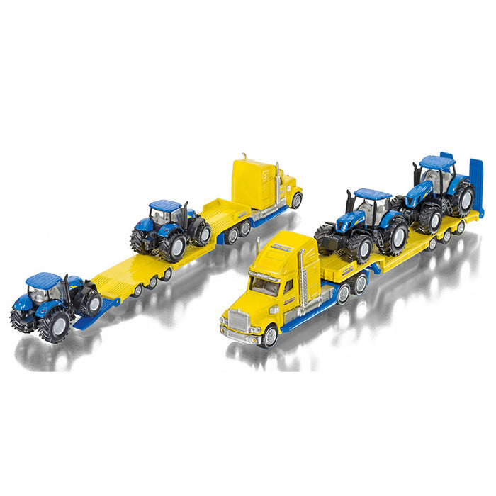 1/87 New Holland Semi with 2 T7070 Tractors