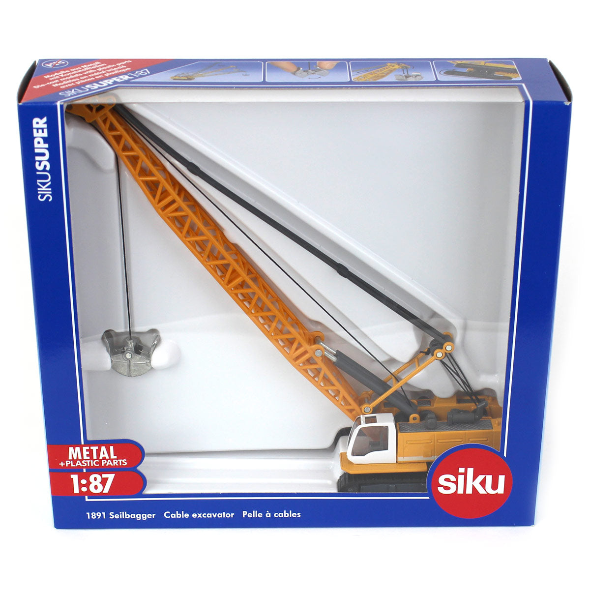 1/87 Liebherr Cable Excavator — Outback Toys