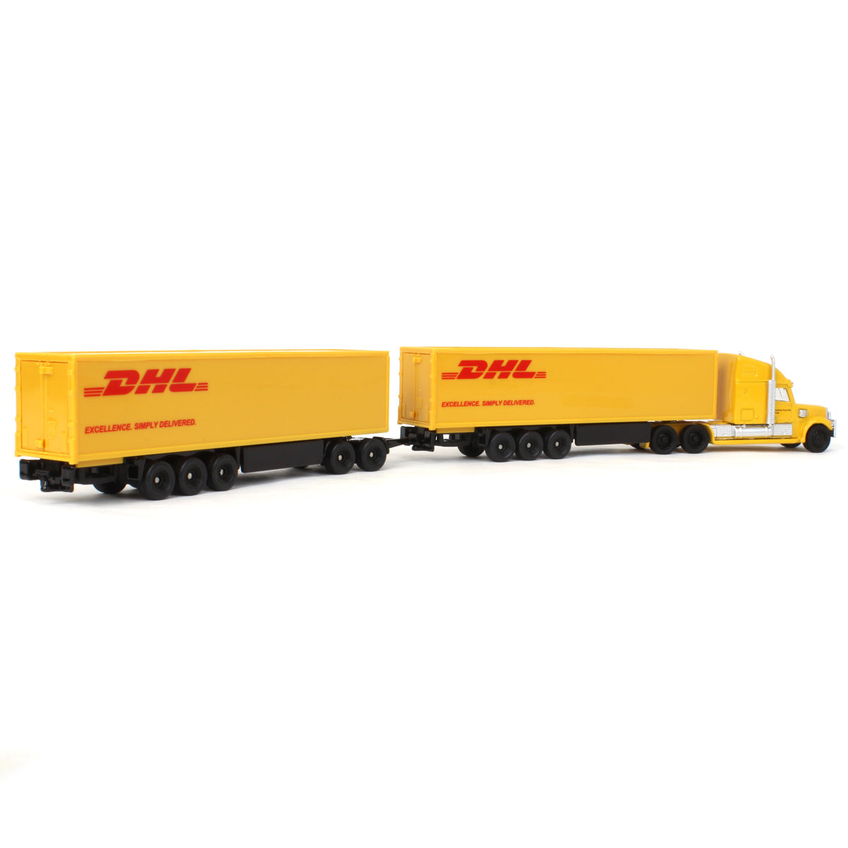 1/87 DHL Freightliner Road Train — Outback Toys