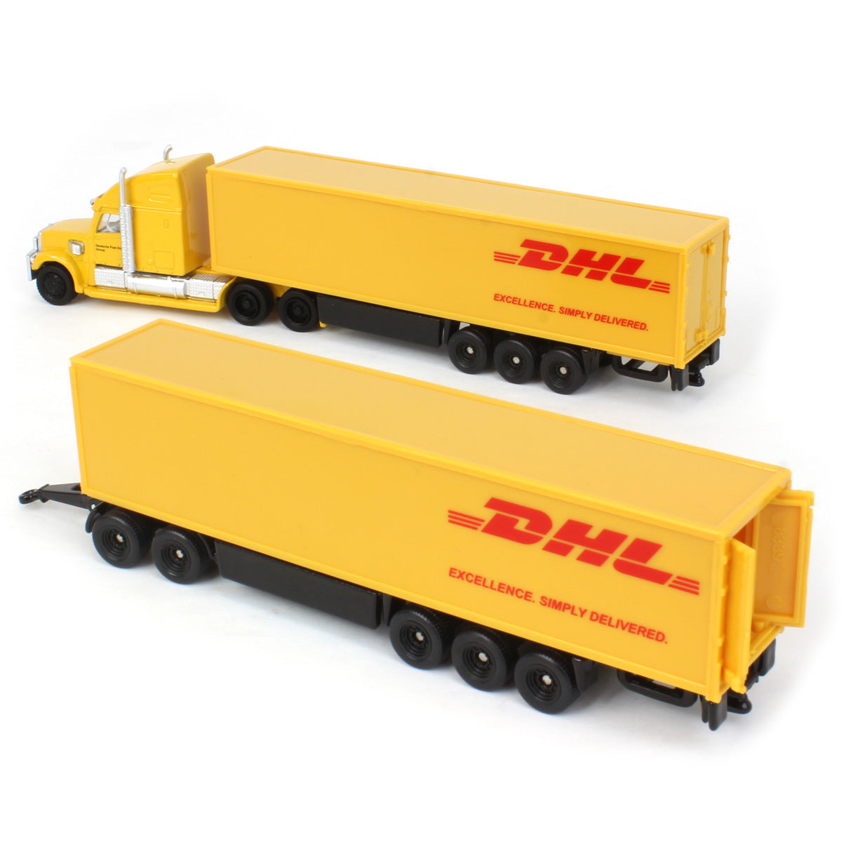 1/87 DHL Freightliner Road Train — Outback Toys