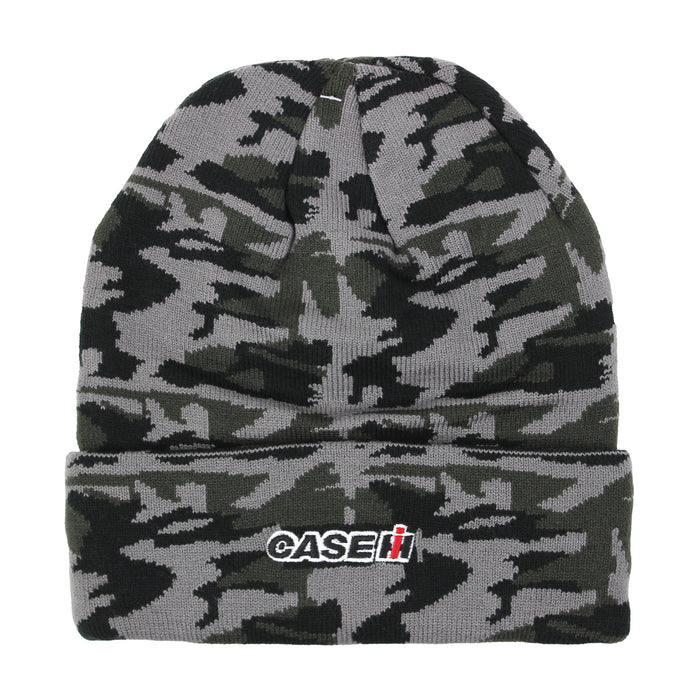 Case IH Double Lined Camo Knit Beanie
