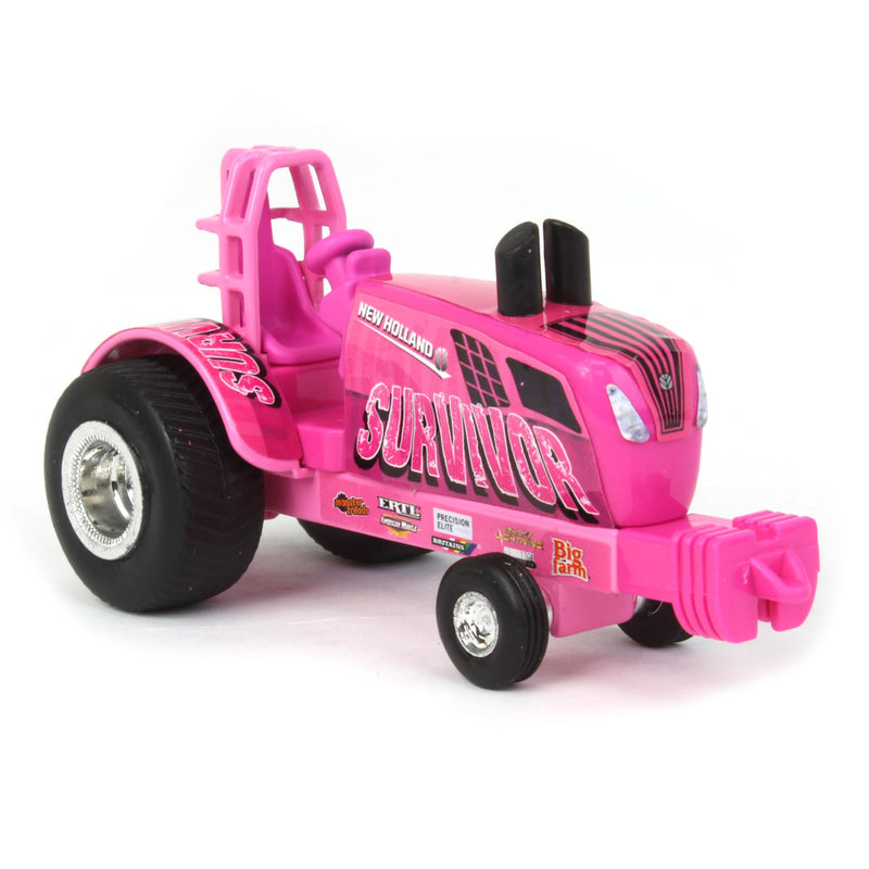 1/64 New Holland PINK  "Survivor" Pulling Tractor