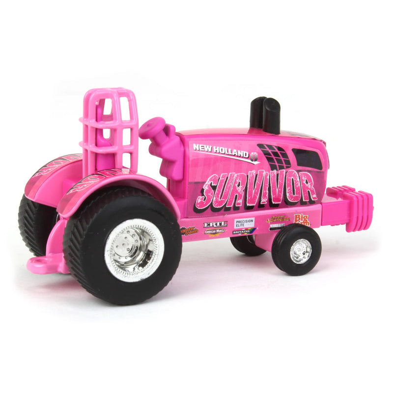 1/64 New Holland PINK  "Survivor" Pulling Tractor