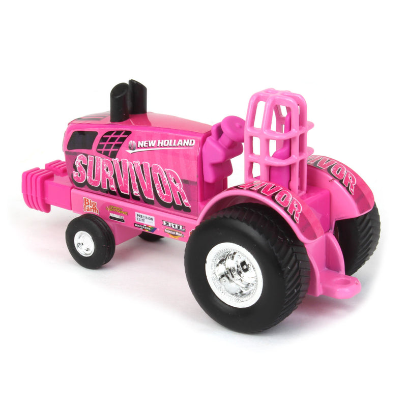 1/64 New Holland PINK  "Survivor" Pulling Tractor