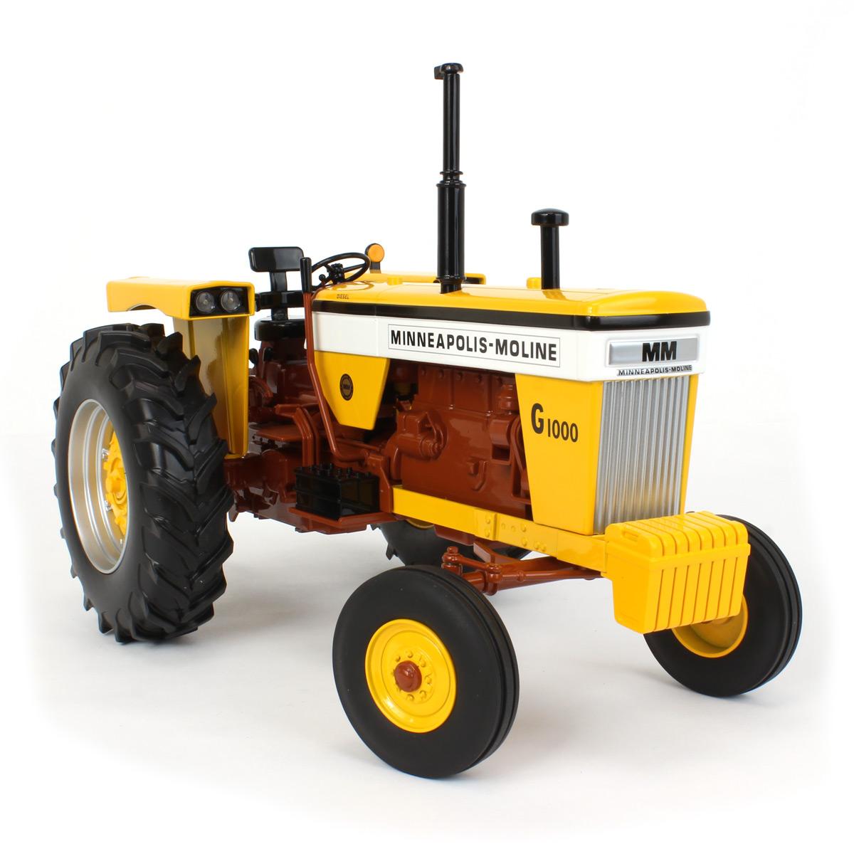 1/16 Minneapolis Moline G1000 Wide Front Tractor with Brown Belly
