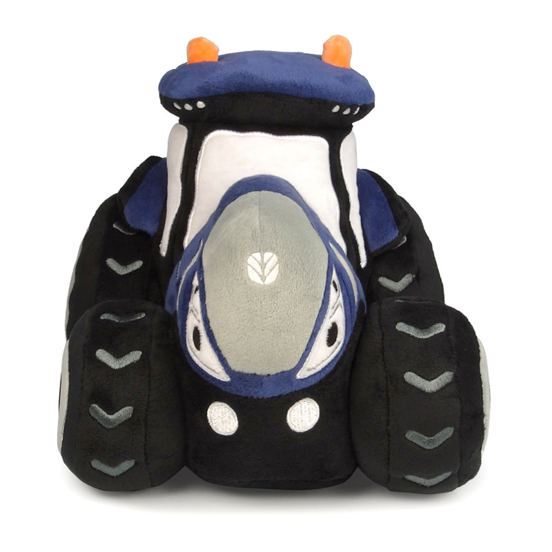 Kids New Holland T7 Blue Power Soft Plush Toy Tractor