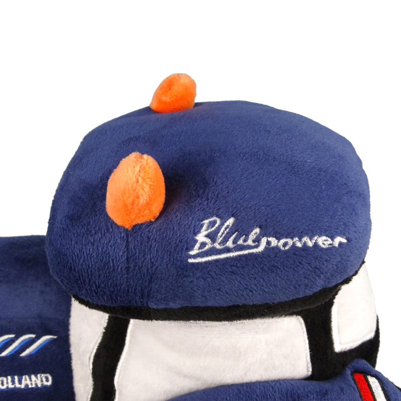 Kids New Holland T7 Blue Power Soft Plush Toy Tractor