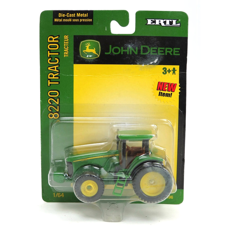 1/64 John Deere 8220 Tractor with Large Rear Tires by ERTL