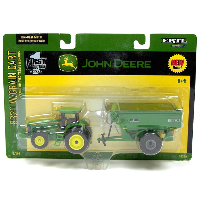 1/64 John Deere 8320 w/ Duals & Frontier Wagon