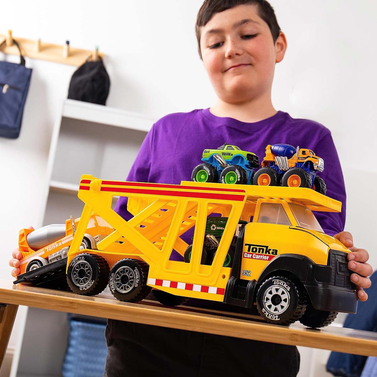 Tonka Steel Classic Car Carrier — Outback Toys