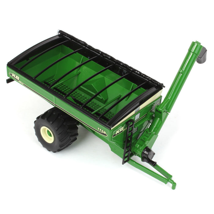 1/64 Killbros 1113 Grain Cart with Flotation Tires, Green