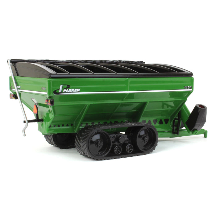 1/64 Parker 1154 Grain Cart with Tracks, Green