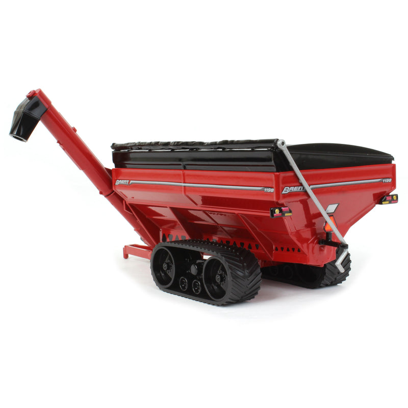 1/64 Brent 1198 Avalanche Grain Cart with Tracks by SpecCast, Red