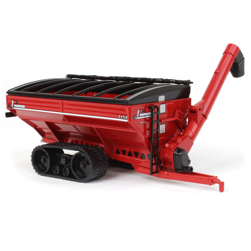 1/64 Parker 1154 Grain Cart with Tracks, Red