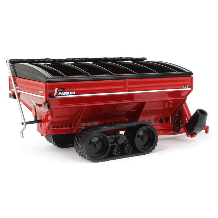 1/64 Parker 1154 Grain Cart with Tracks, Red