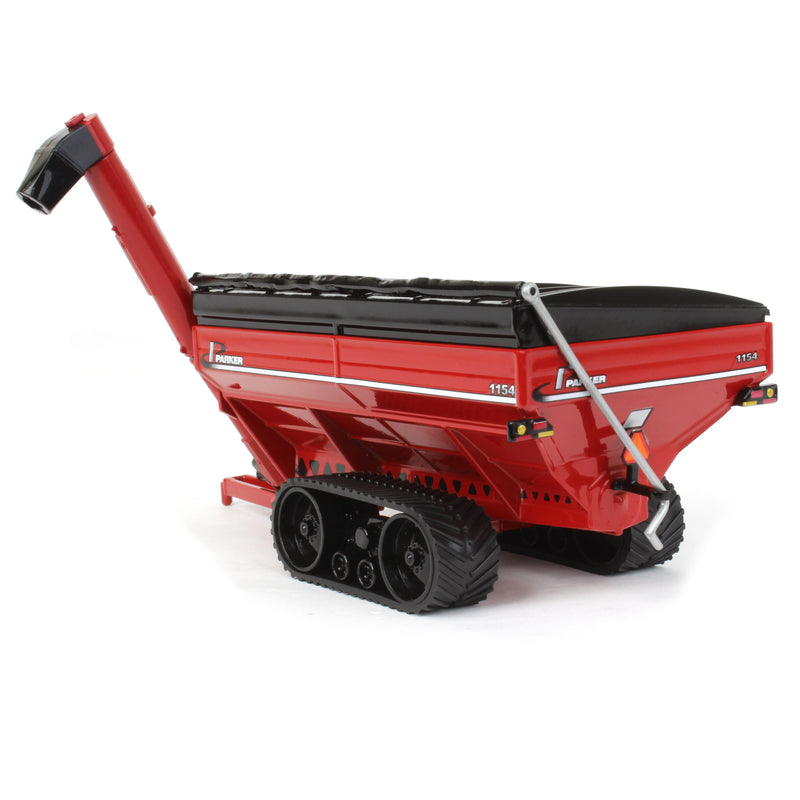 1/64 Parker 1154 Grain Cart with Tracks, Red