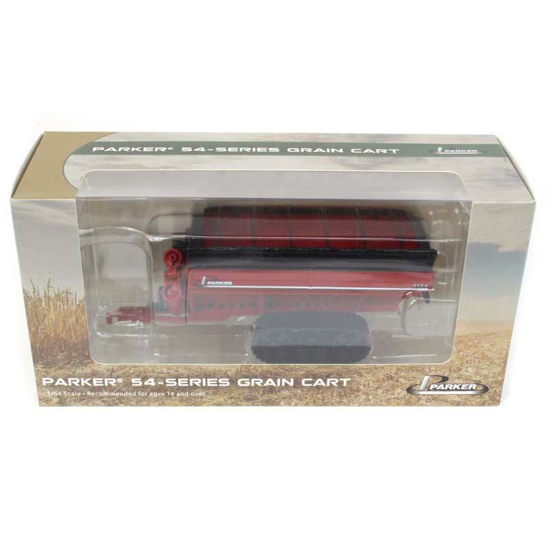 1/64 Parker 1154 Grain Cart with Tracks, Red