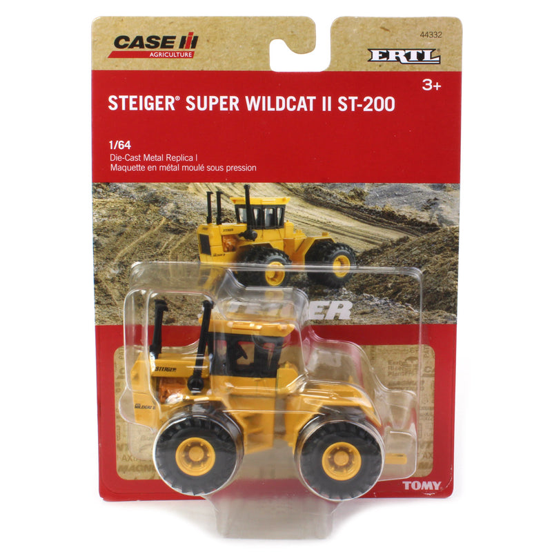 1/64 Steiger Super Wildcat II Industrial Yellow Tractor by ERTL
