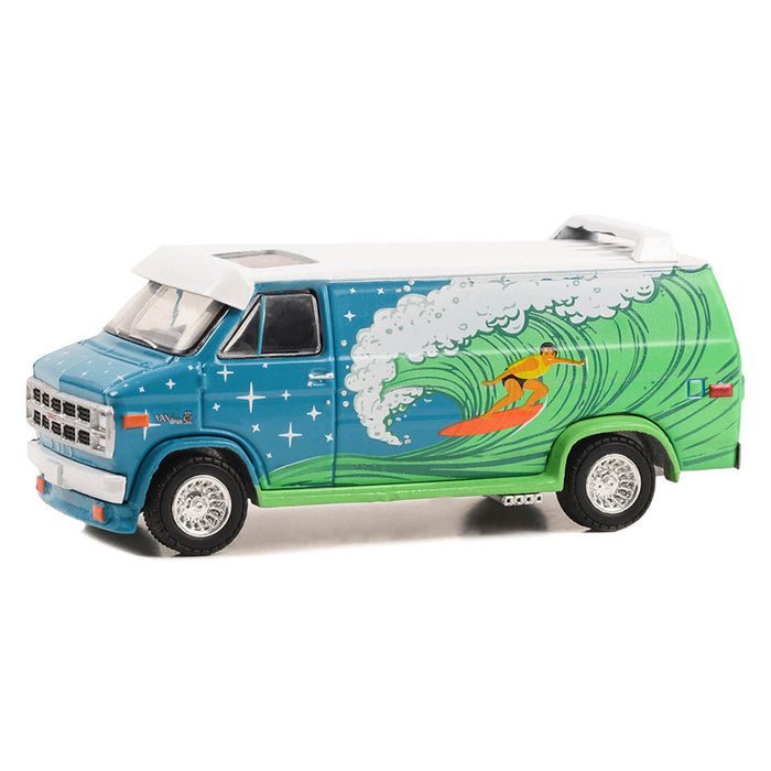 1/64 1978 GMC Vandura Custom Van, Surf Decoration, Vannin', Hobby Exclusive