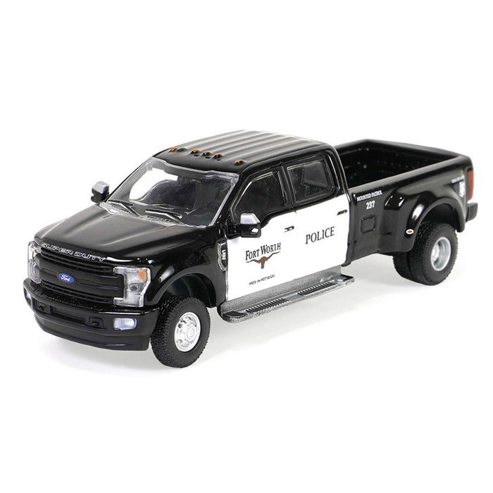 1/64 2019 Ford F-350 Dually, Fort Worth Police Department Mounted Patrol, Dually Drivers Series 14