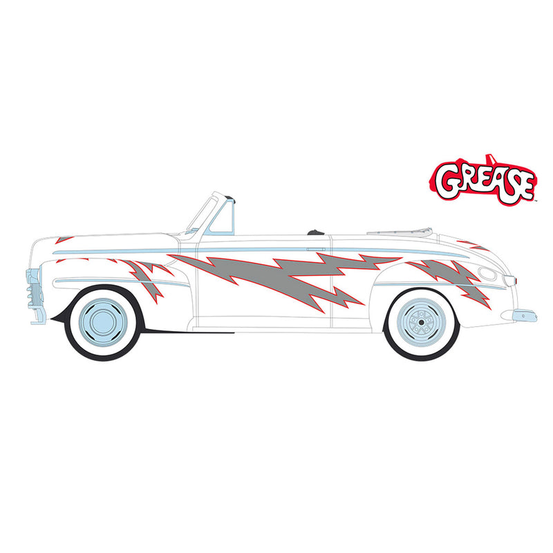 1/64 1948 Ford De Luxe Convertible Greased Lightnin', Grease (1978), Hollywood Series 40