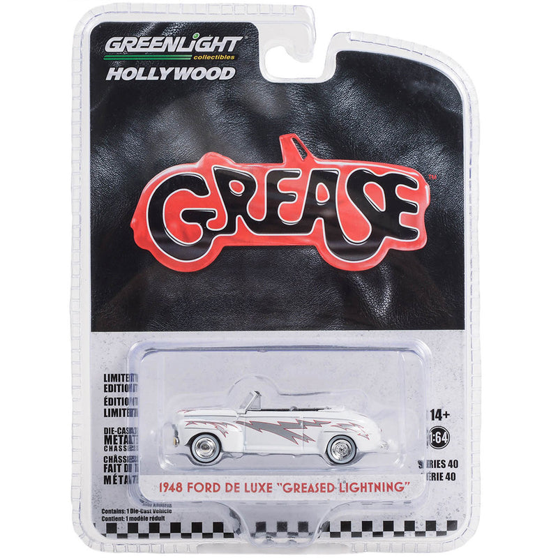 1/64 1948 Ford De Luxe Convertible Greased Lightnin', Grease (1978), Hollywood Series 40