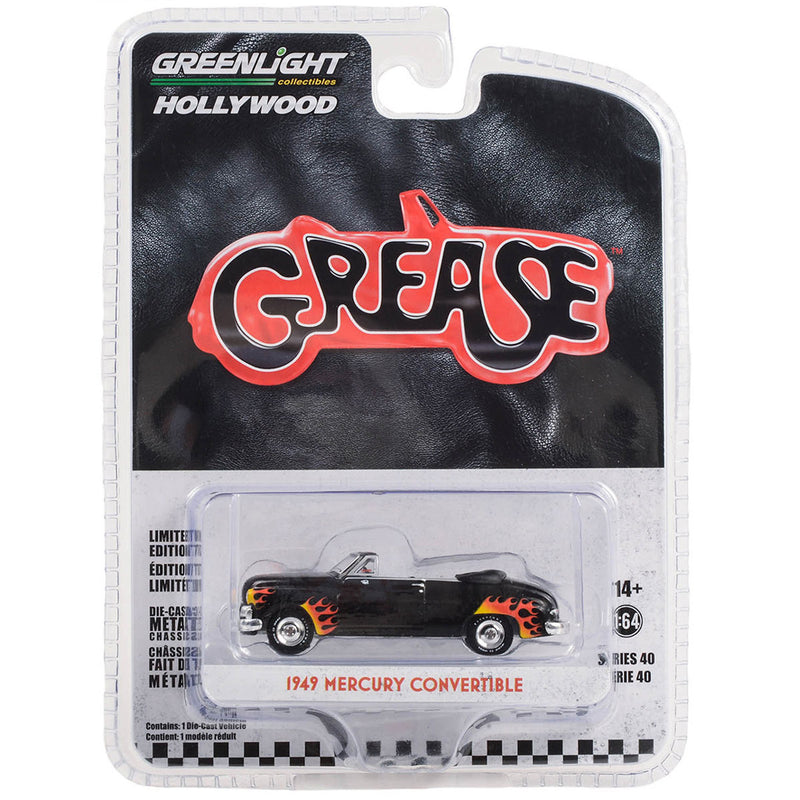 1/64 1949 Mercury Convertible, Grease (1978), Hollywood Series 40