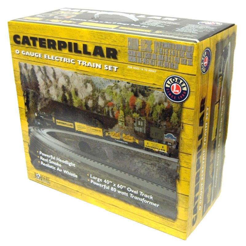 1/48 O-Gauge Caterpillar Complete “Ready to Run” Train Set Limited Edition by Lionel