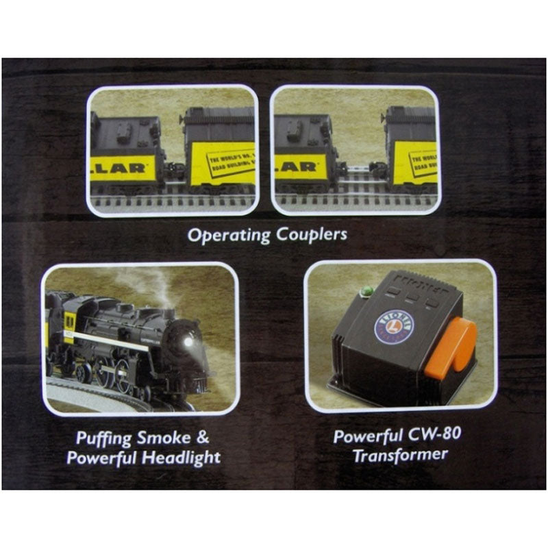 1/48 O-Gauge Caterpillar Complete “Ready to Run” Train Set Limited Edition by Lionel
