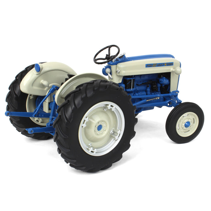 (B&D) Blue Chase Unit ~ 1/16 Ford 881 Select-O-Speed Wide Front, ERTL Prestige Collection - Damaged Item