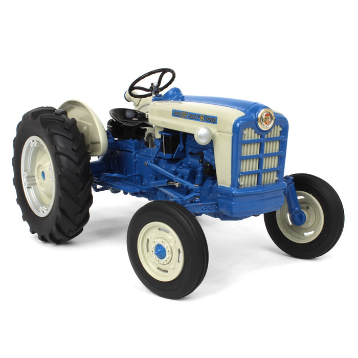 (B&D) Blue Chase Unit ~ 1/16 Ford 881 Select-O-Speed Wide Front, ERTL Prestige Collection - Damaged Item