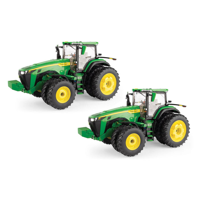Sealed Case of 2 ~ 1/16 John Deere 8R 340 with Front & Rear Duals, ERTL Prestige Collection