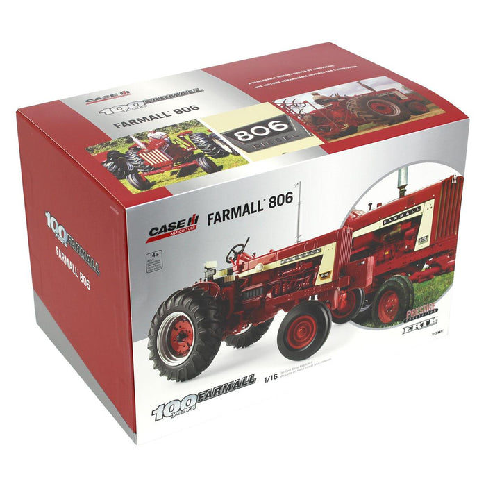 Red Chrome Chase Unit ~ 1/16 Limited Edition Farmall 806, Farmall 100th Anniversary Edition