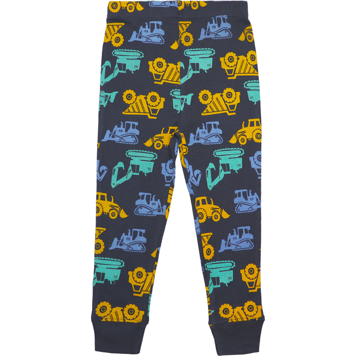 Children John Deere Construction Ombre Blue Pajama Set