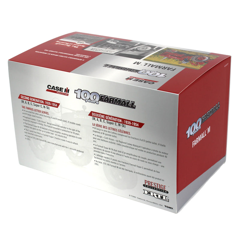 Red Chrome ~ 1/16 Limited Edition Farmall M, Farmall 100th Anniversary Edition