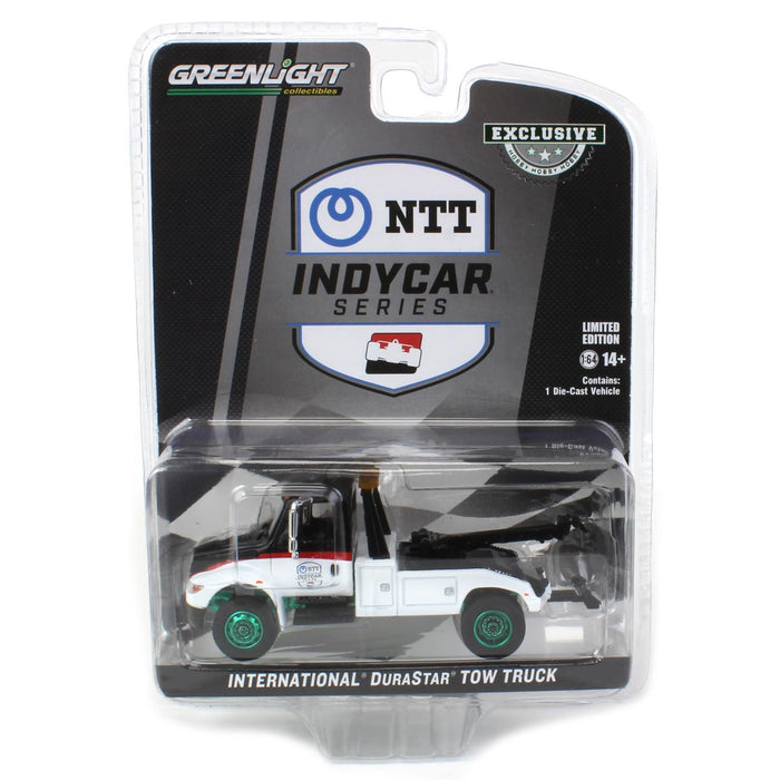 Green Machine ~ 1/64 2023 NTT IndyCar Series International Durastar 4400 Tow Truck, Hobby Exclusive