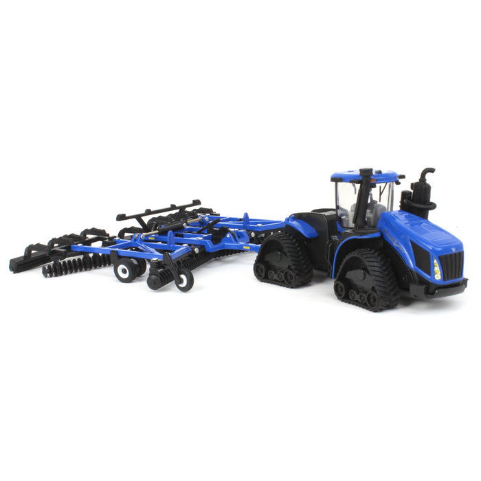 1/64 New Holland T9.700 SmartTrax II with PLM Intelligence & Folding Disc