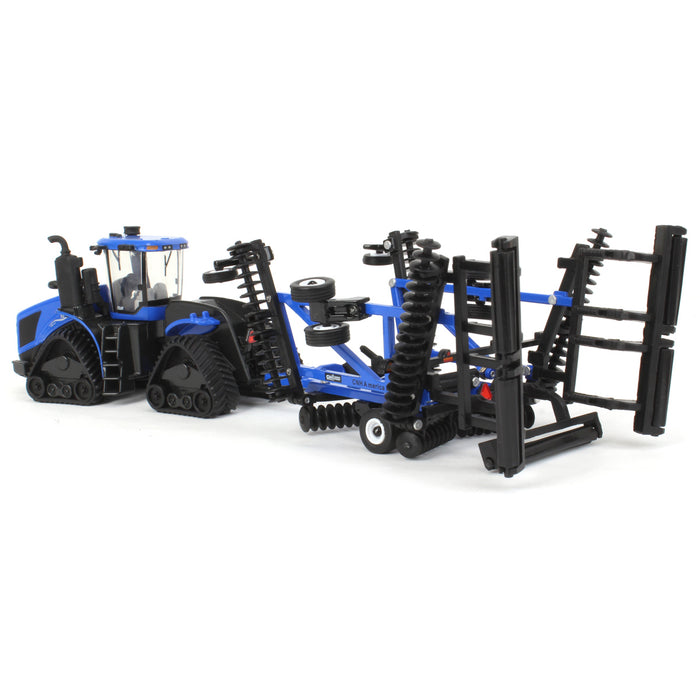 (B&D) 1/64 New Holland T9.700 SmartTrax II with PLM Intelligence & Folding Disc - Damaged Box