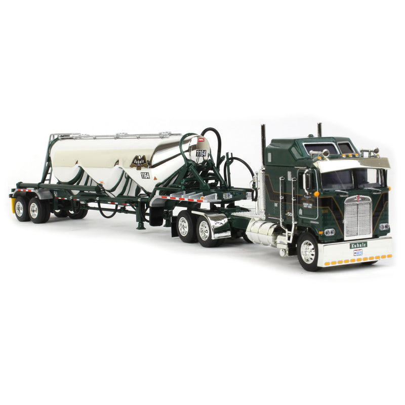 1/64 Kenworth K100 Semi Truck with Heil 3-Drop Pneumatic Tanker, Big Rigs #11: Kuhnle Brothers, DCP by First Gear
