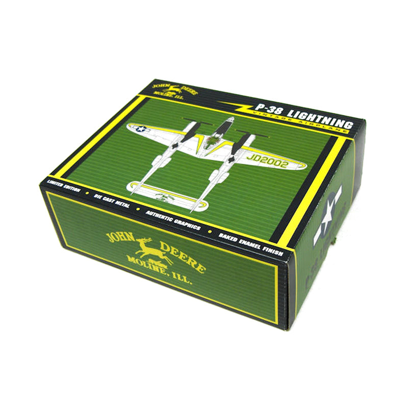 Limited Edition John Deere Lockheed P-38 Lightning Vintage Airplane