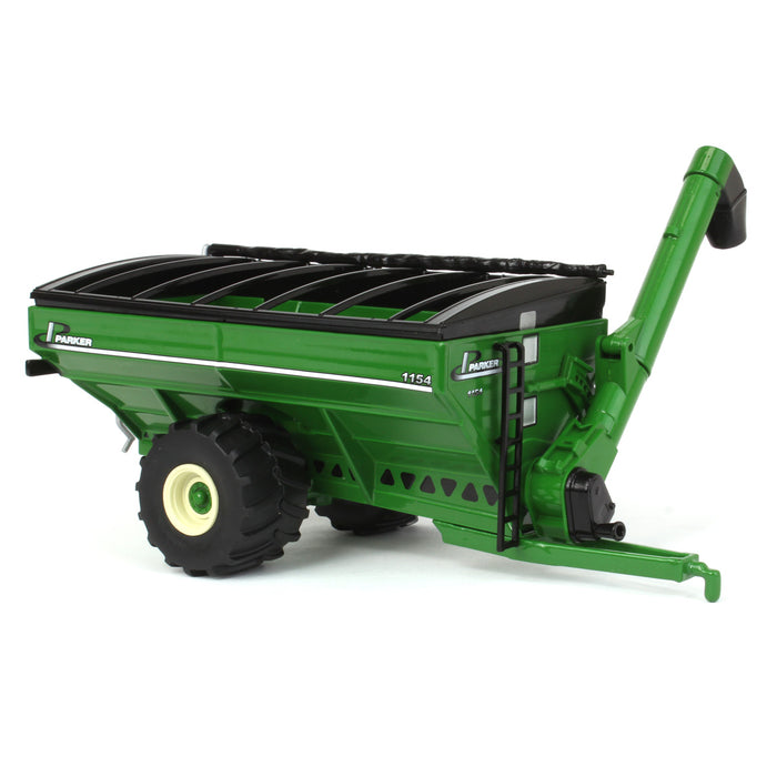 1/64 Parker 1154 Grain Cart with Flotation Tires, Green