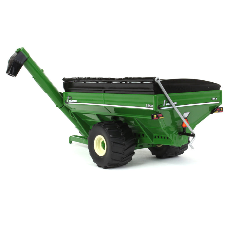 1/64 Parker 1154 Grain Cart with Flotation Tires, Green