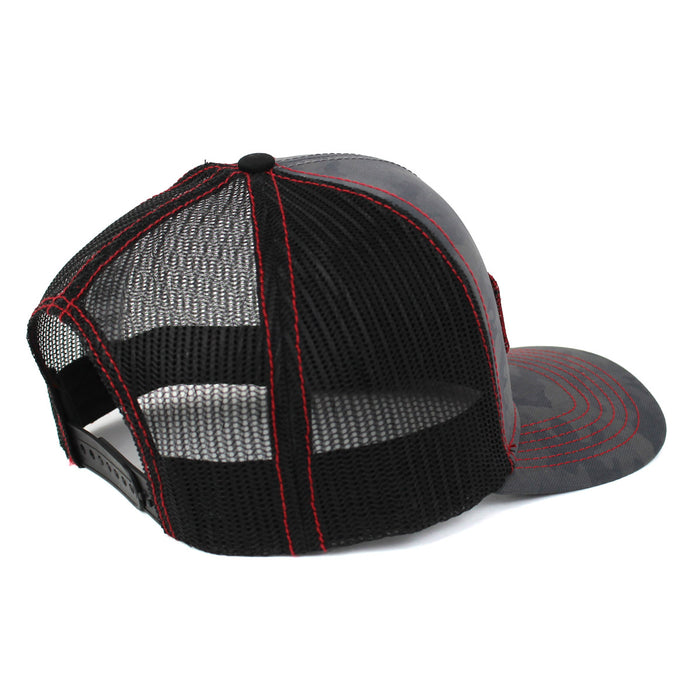 Case IH Embroidered Patch Logo Camo Cap with Black Mesh Back