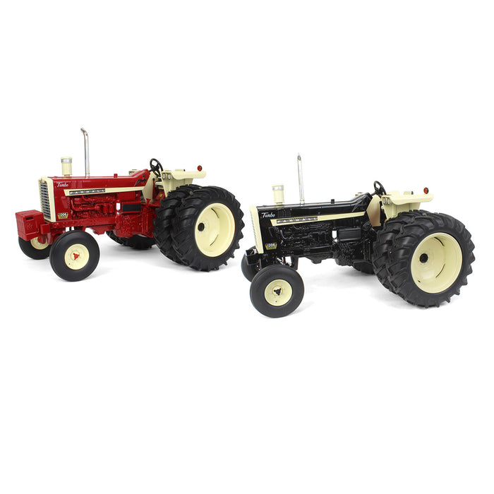 Set of 2 ~ 1/16 IH Farmall 1206 with Rear Duals, ERTL Prestige Collection, 2nd in OBT Exclusive Series