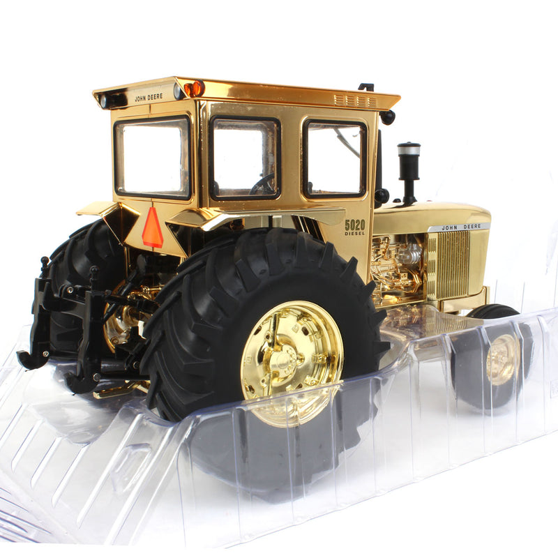 Gold Chrome Chase Unit ~ 1/16 John Deere 5020 w/ Cab, 2023 Two-Cylinder Club Collector Edition by ERTL