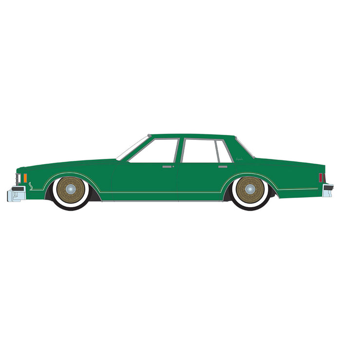 1/64 1985 Chevrolet Impala, Bright Green Metallic, California Lowriders Series 4