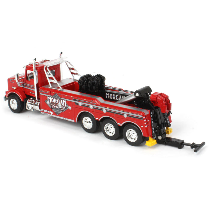 1/64 Kenworth T800 Day Cab w/ Miller Century 9055 Tri-axle Wrecker, Morgan Towing & Recovery