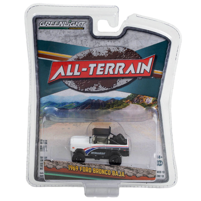 1/64 1969 Ford Bronco Baja, BF Goodrich, All Terrain Series 13