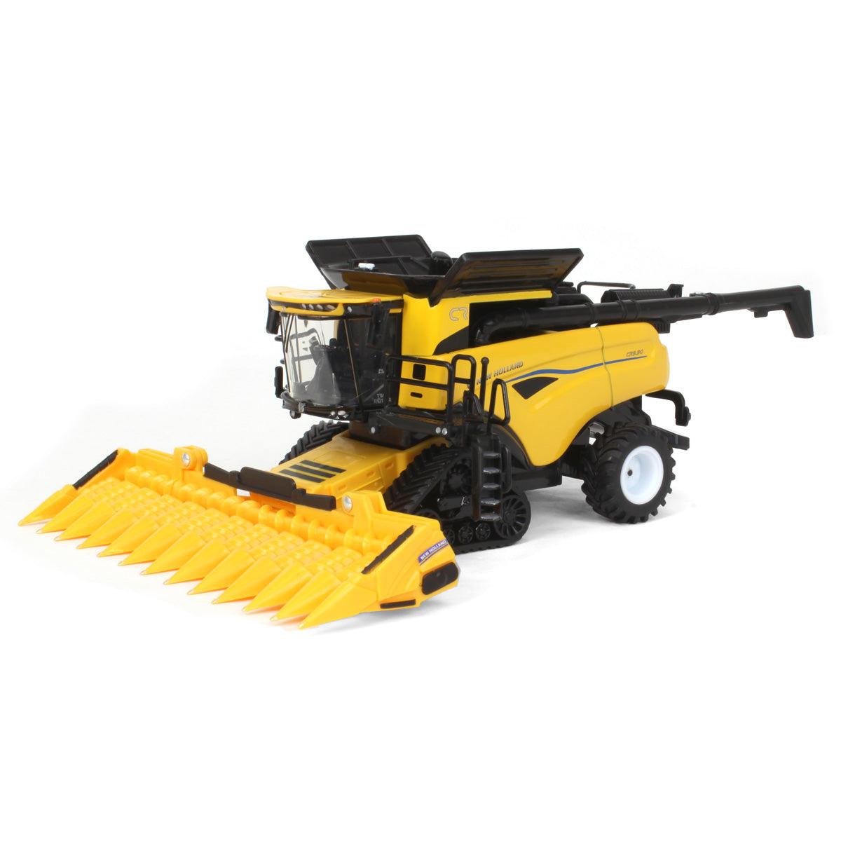 1/64 New Holland CR9.90 Tracked Combine with Grain & Corn Heads